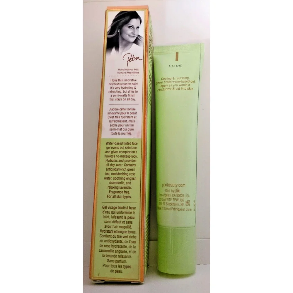 Pixi H2O Skintint Foundation Gel~Nude ~ 35ml/1.2 fl oz NIB